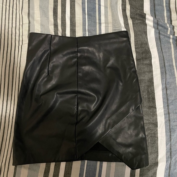 Dynamite Faux Leather Skirt - Picture 3 of 4
